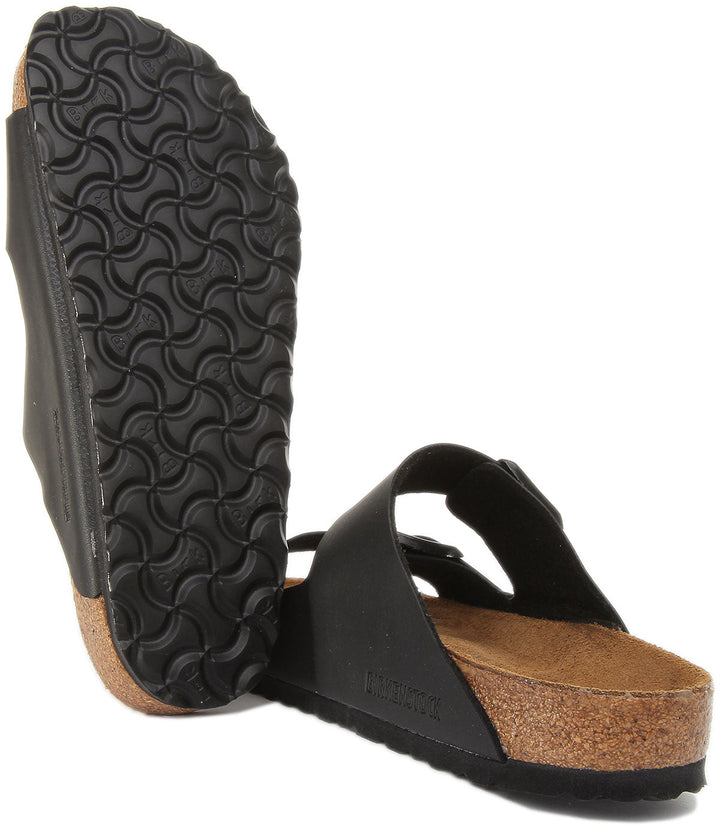 Birkenstock Arizona Sandales Birko Flor à double lanière noir