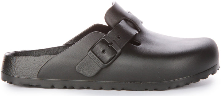 Birkenstock Boston Essentials EVA Sandales légères pour femmes en noir