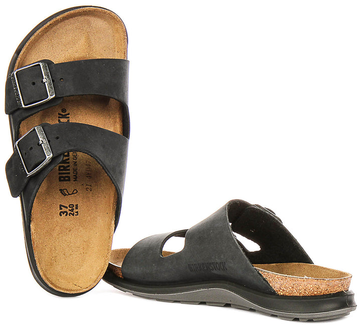 Birkenstock Arizona Crosstown in Zwart | Regular Fit