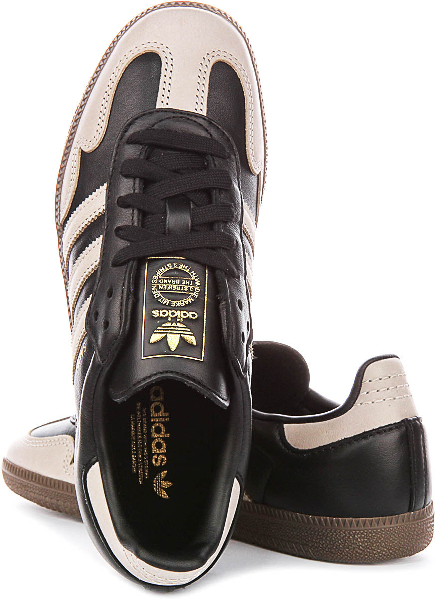 Adidas Samba OG W in zwart beige voor dames
