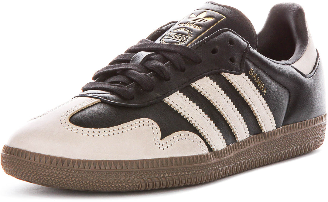 Adidas Samba OG W in zwart beige voor dames