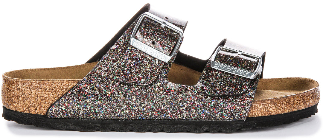 Birkenstock Arizona Kids Bs in Nero Multicolore per Bambini