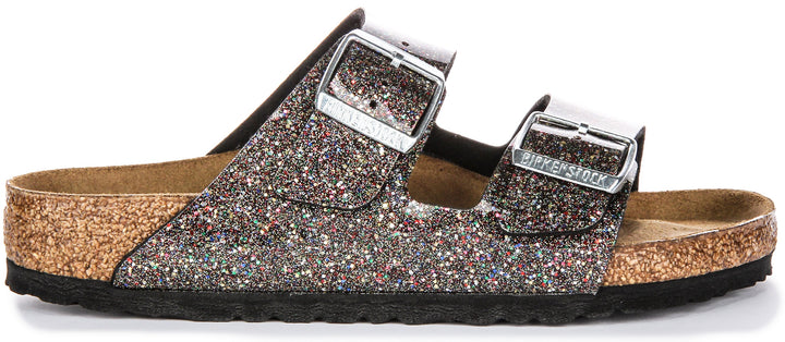Birkenstock Arizona Kids Bs in Nero Multicolore per Bambini