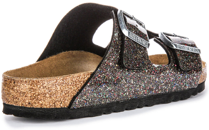 Birkenstock Arizona Kids Bs in Nero Multicolore per Bambini