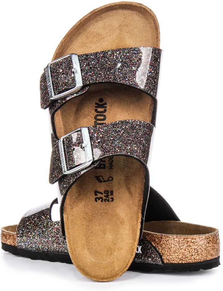 Birkenstock Arizona Kids Bs in Nero Multicolore per Bambini