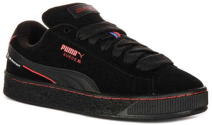 Puma X BMW Suede XL i svart och rött