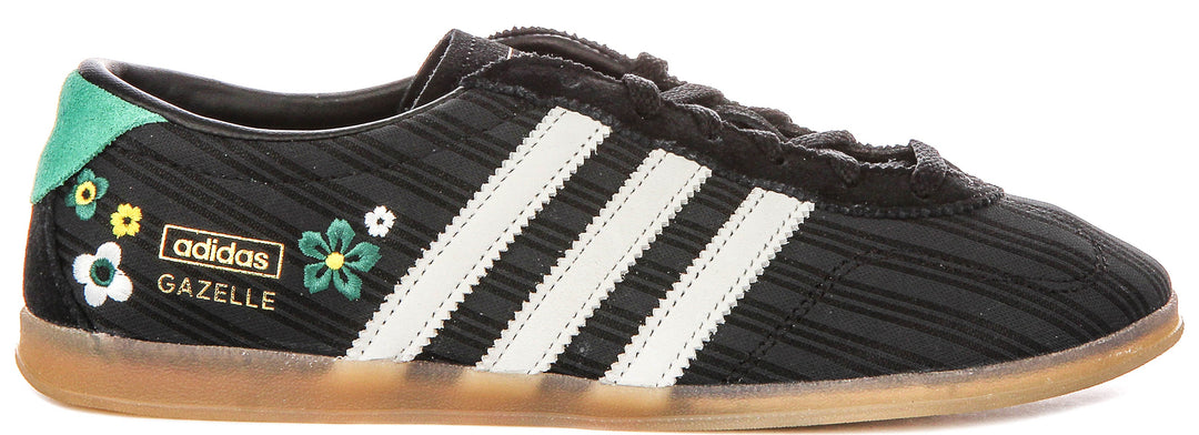 Adidas Gazelle Lo Pro X Liberty Print in zwart wit voor dames