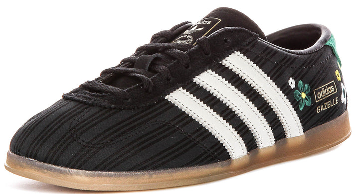 Adidas Gazelle Lo Pro X Liberty Print in zwart wit voor dames