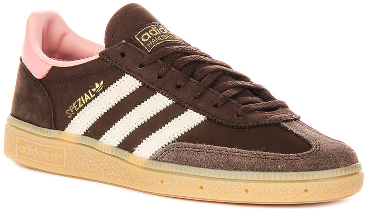 Adidas Handball Spezial In Brown Pink For Women
