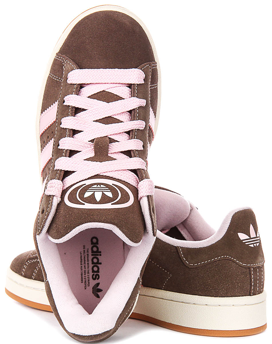 Adidas Campus 00S J in bruin roze voor junioren