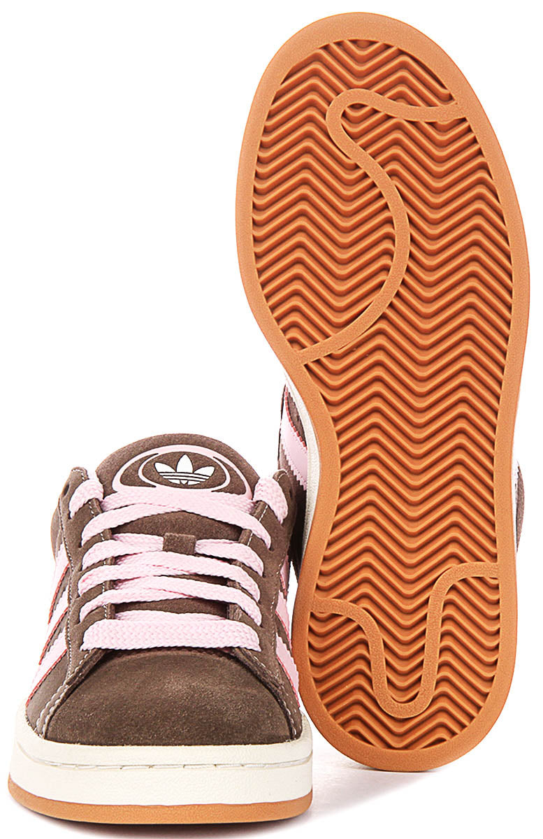 Adidas Campus 00S J in bruin roze voor junioren