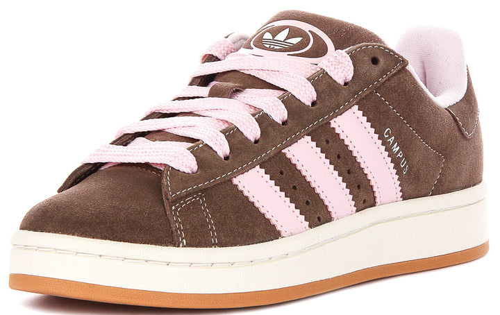Adidas Campus 00S J in bruin roze voor junioren