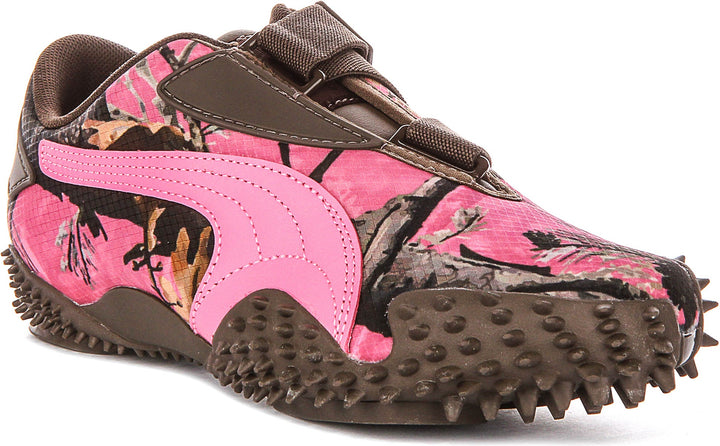 Puma Mostro Camo II en marron rose pour femmes  