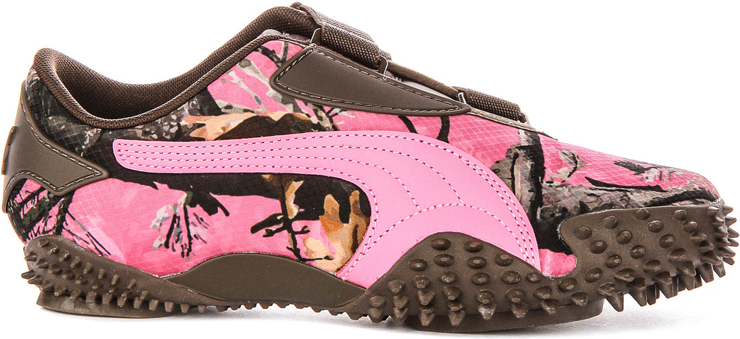Puma Mostro Camo II en marron rose pour femmes  