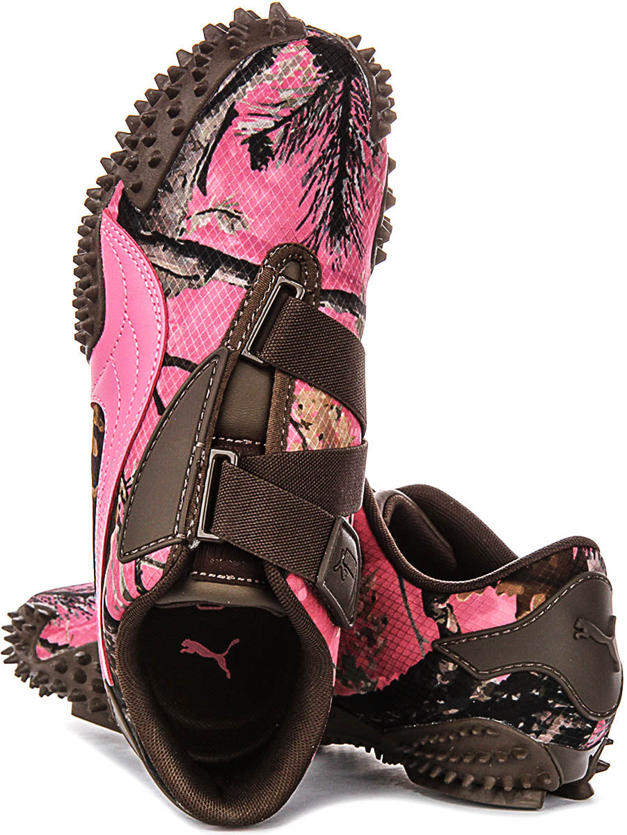 Puma Mostro Camo II en marron rose pour femmes  