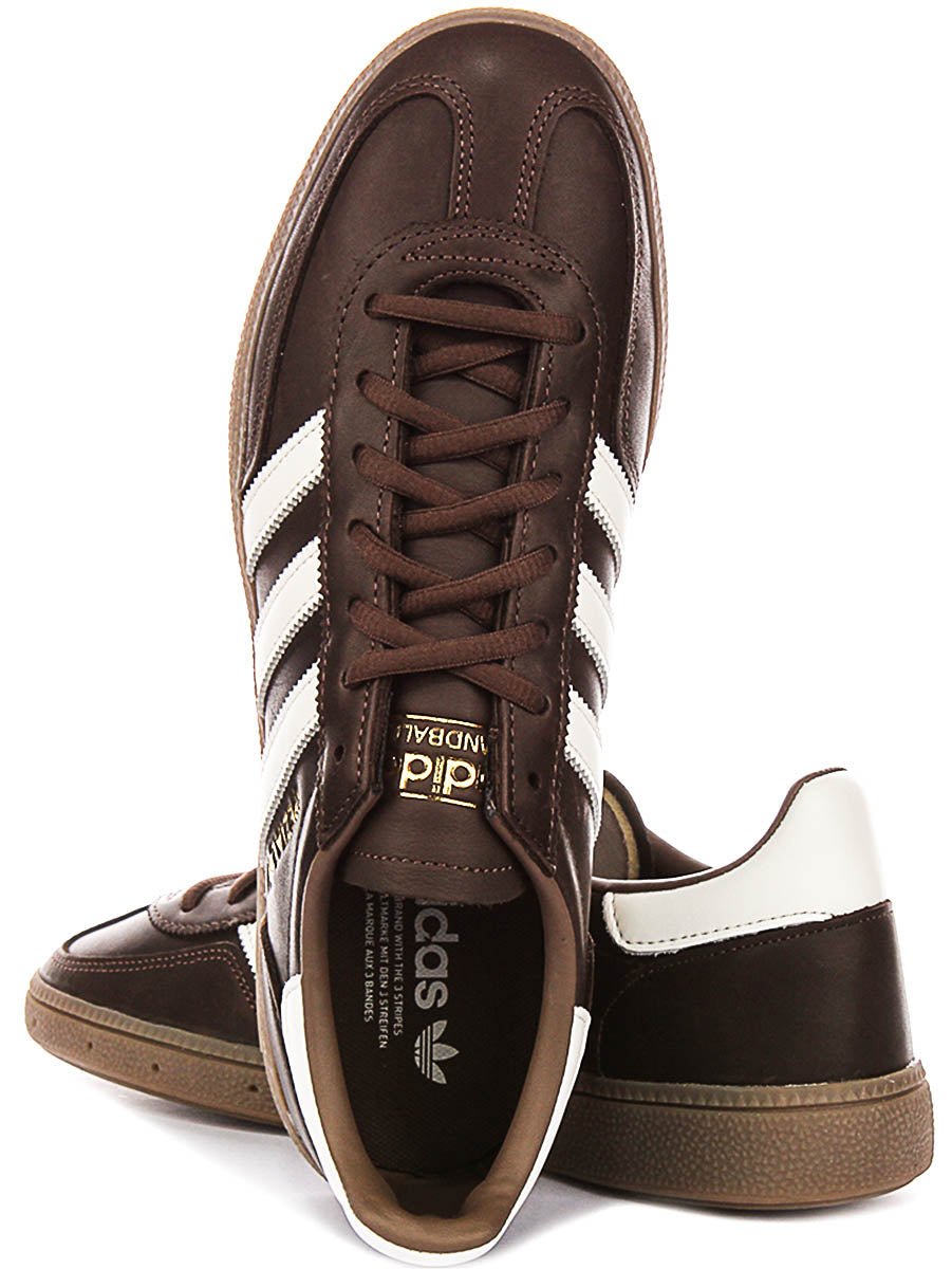 Adidas Handball Spezial in Marrone Bianco