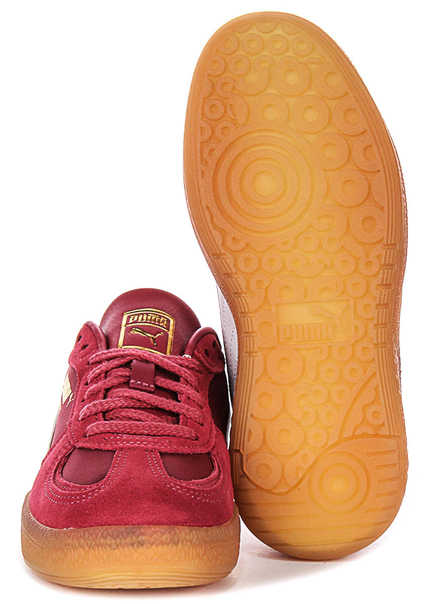 Puma Palermo Moda Tongue en bordeaux pour femme
