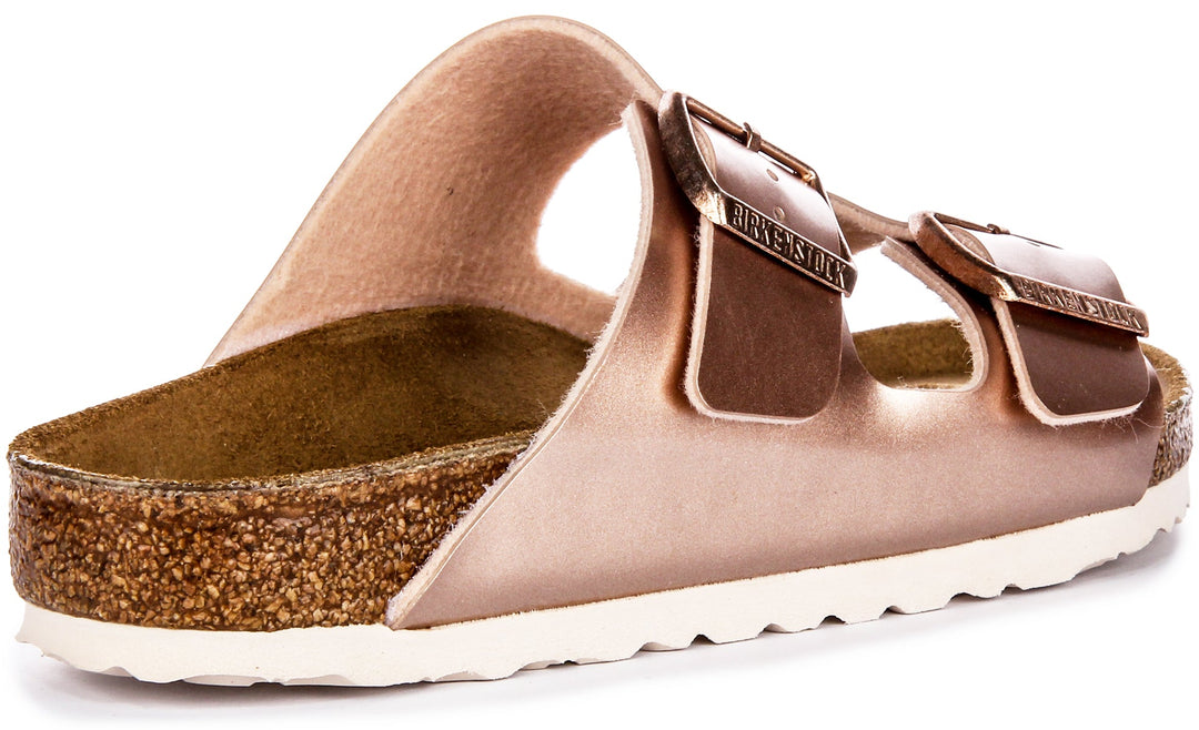 Birkenstock Arizona Kids Bs in Koper voor Junioren | Normale Pasvorm