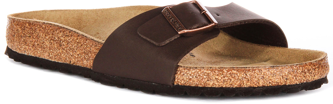 Birkenstock Madrid en Marron Foncé | Coupe Standard