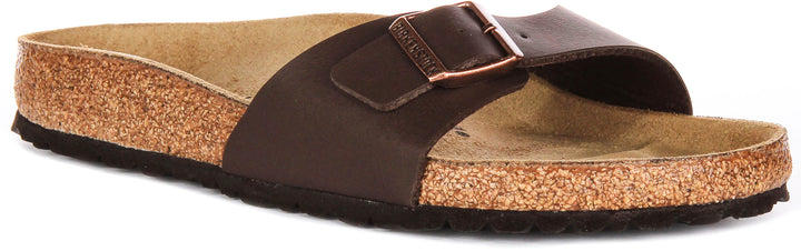 Birkenstock Madrid en Marron Foncé | Coupe Standard