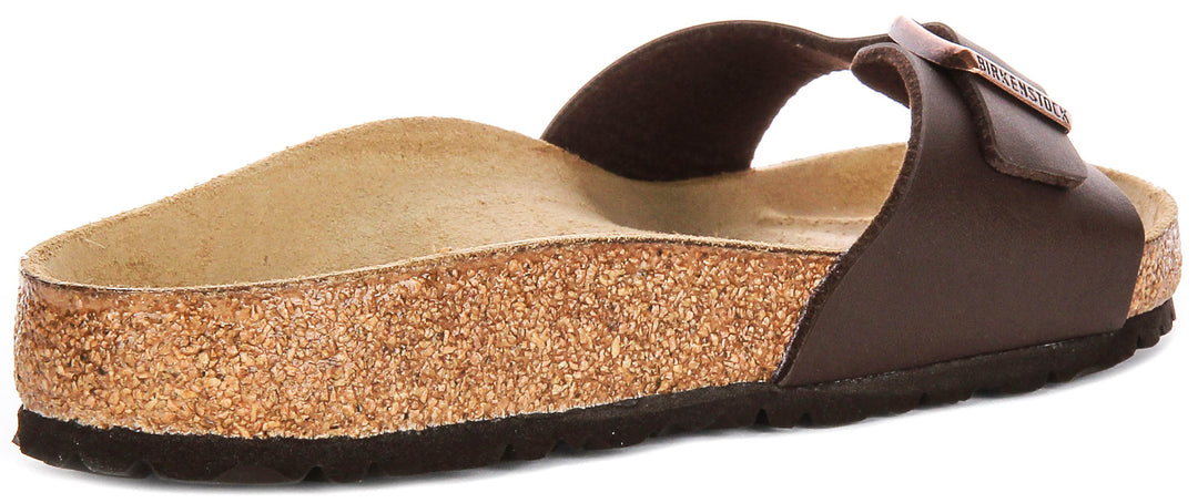 Birkenstock Madrid en Marron Foncé | Coupe Standard
