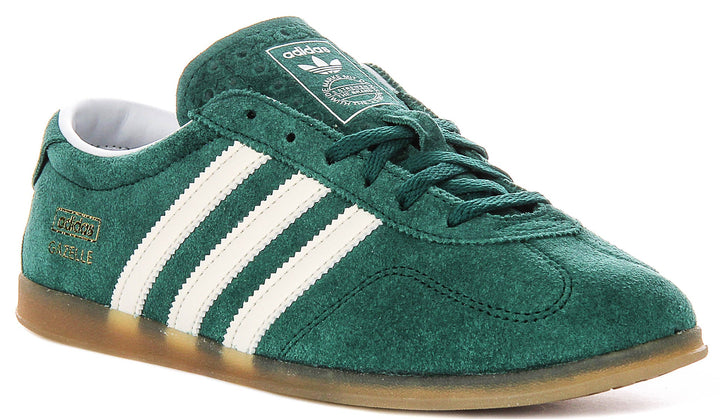Adidas Gazelle Lo Pro in groen voor dames