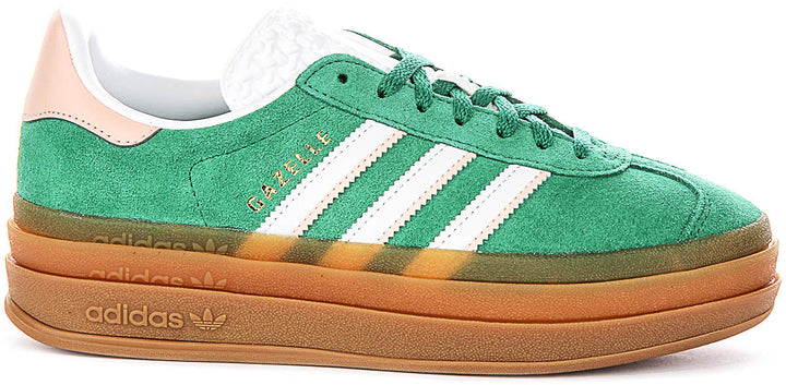 Adidas Gazelle Bold J in groen voor junioren