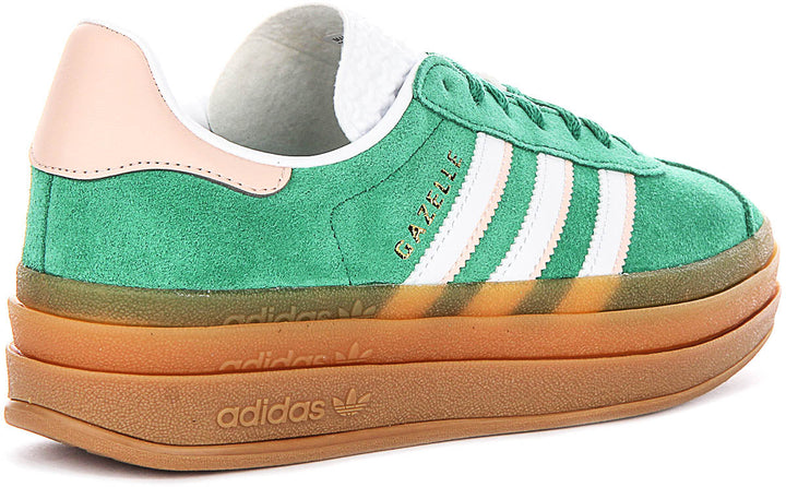 Adidas Gazelle Bold J in groen voor junioren