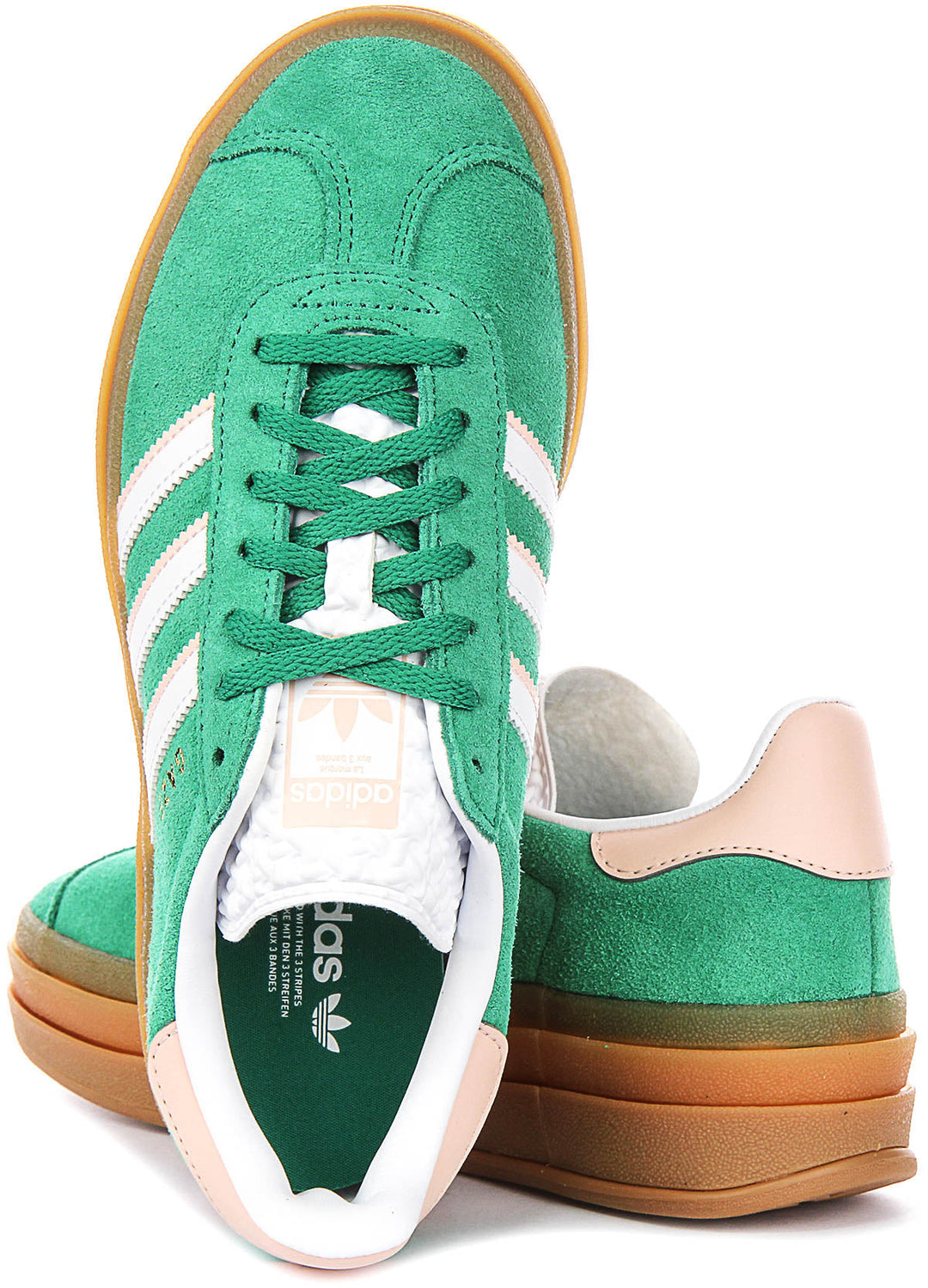 Adidas Gazelle Bold J in groen voor junioren