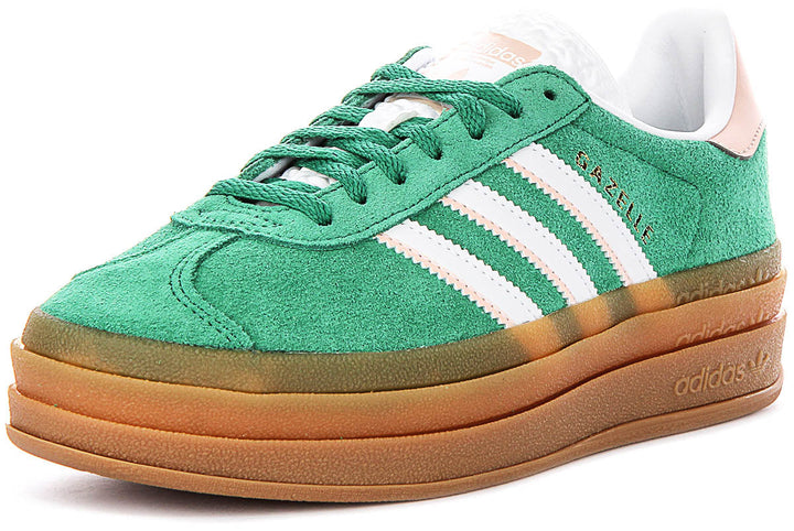 Adidas Gazelle Bold J in groen voor junioren
