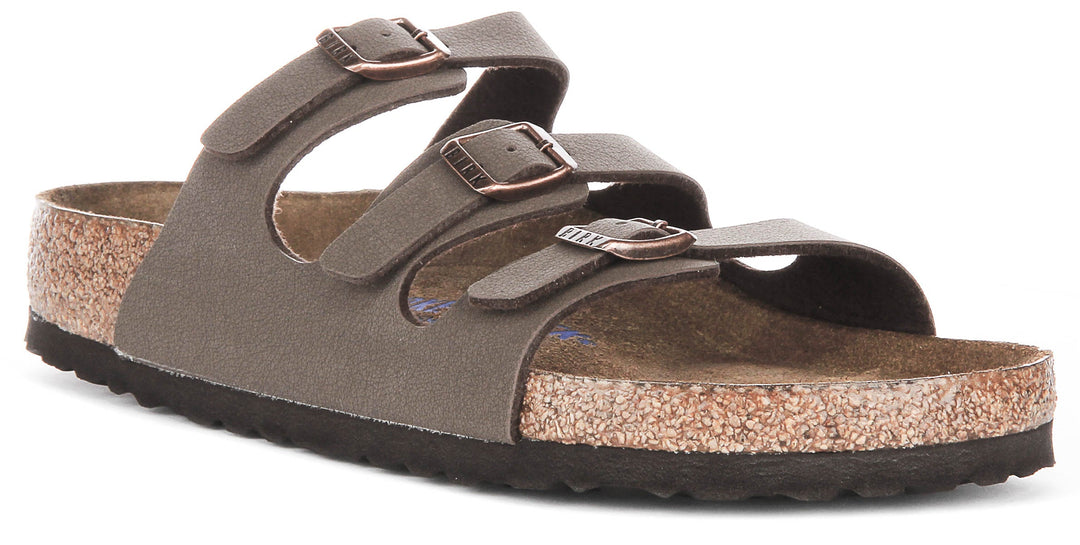 Birkenstock Florida Zachte Zool in Moca | Regular Fit