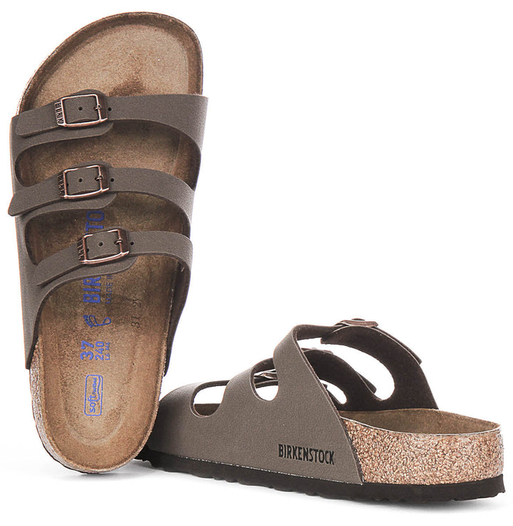 Birkenstock Florida Zachte Zool in Moca | Regular Fit
