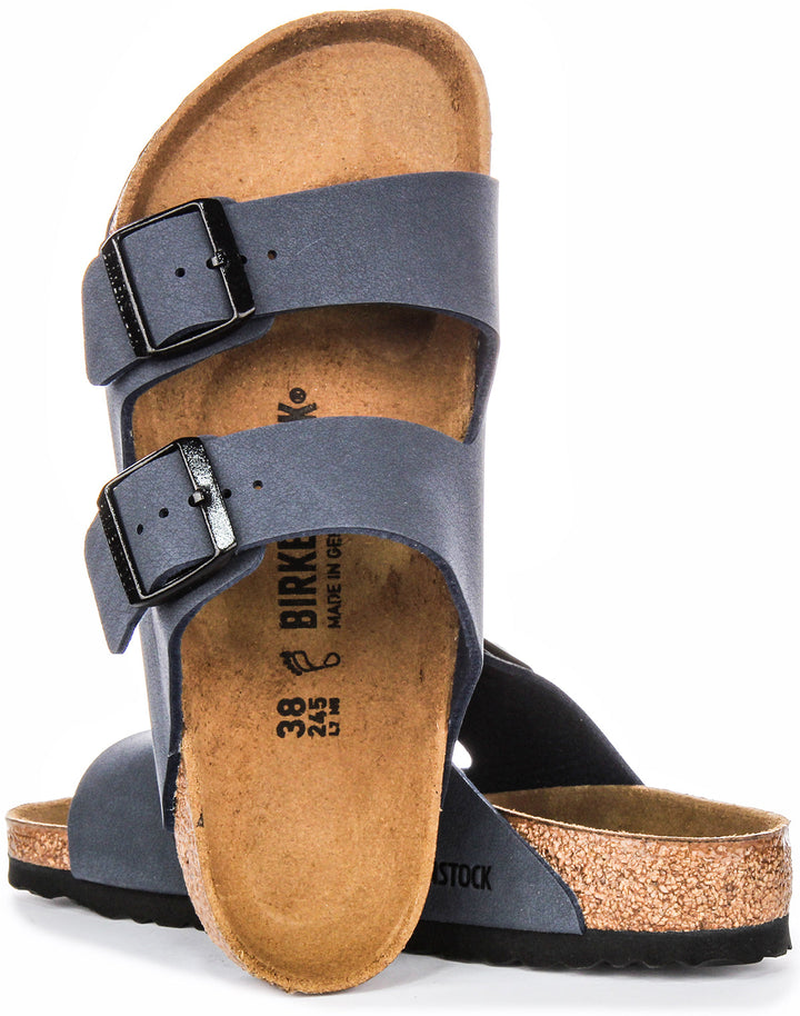 Birkenstock Arizona Bs in Navy per Ragazzi | Vestibilità Regolare