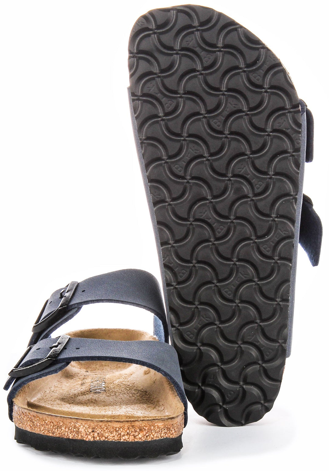 Birkenstock Arizona Bs in Navy per Ragazzi | Vestibilità Regolare