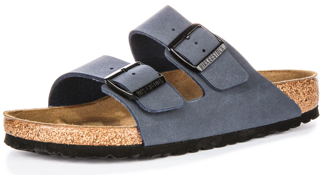 Birkenstock Arizona Bs in Navy per Ragazzi | Vestibilità Regolare