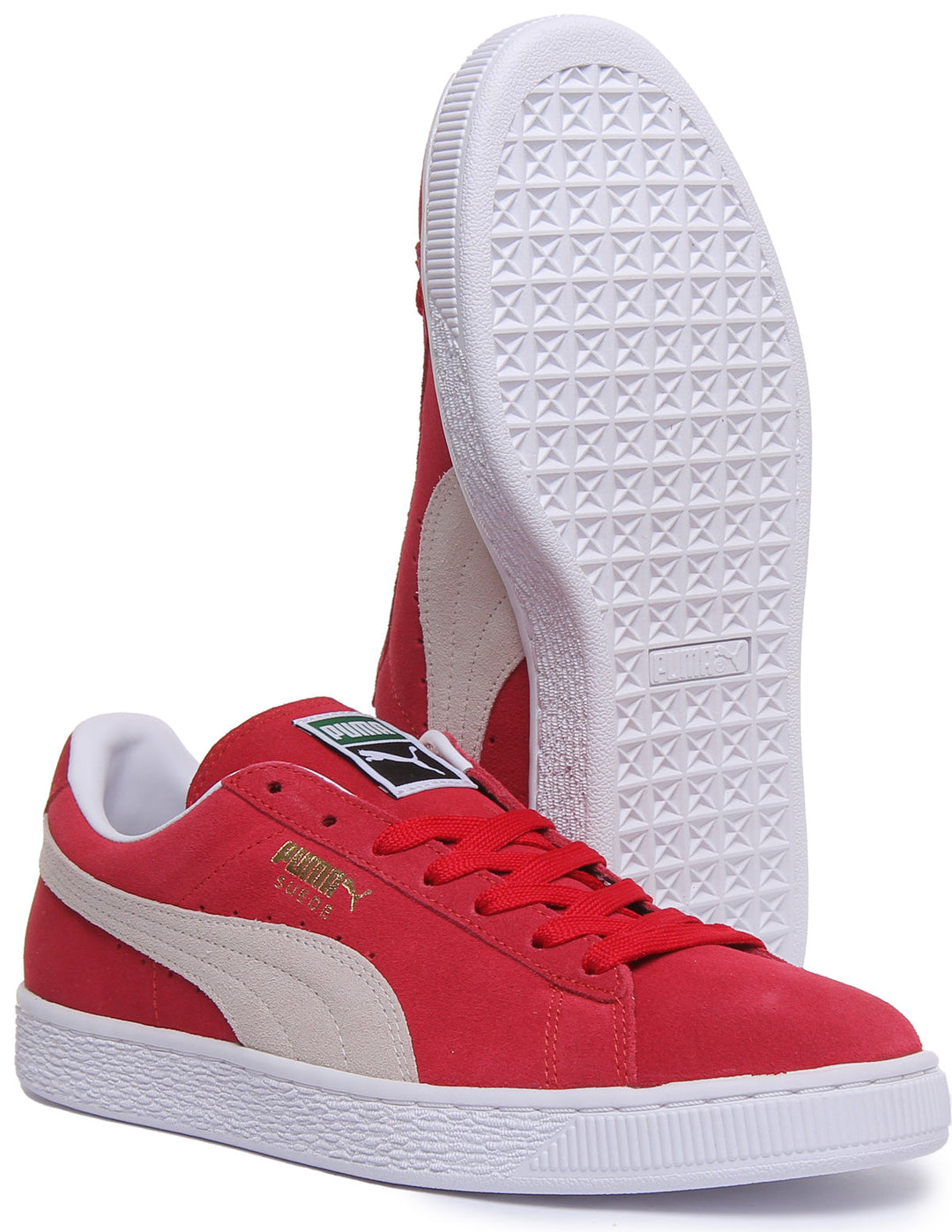 Puma Suede Classic+ Rode Veters Sneakers