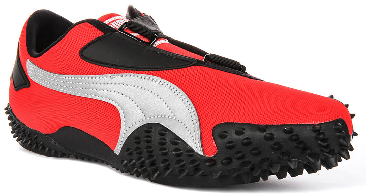Puma Mostro OG in Rood Zilver