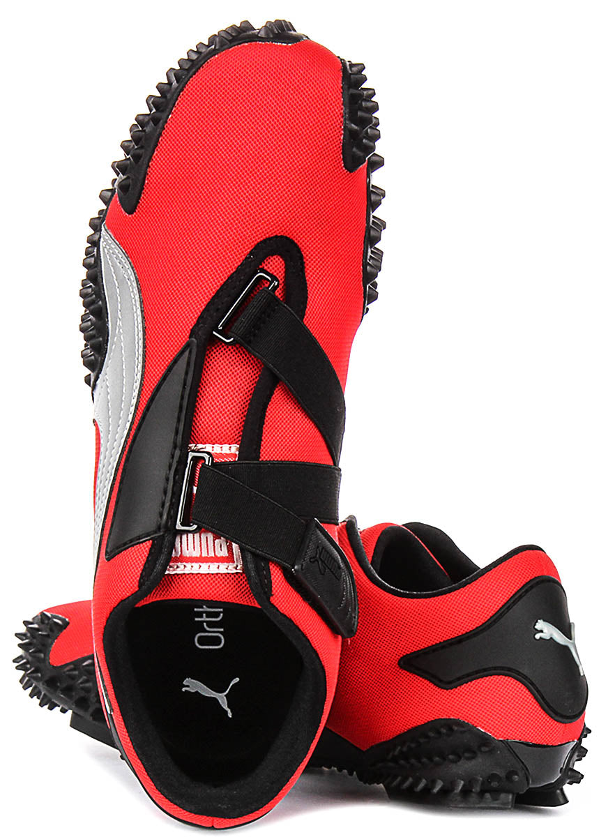 Puma Mostro OG in Rood Zilver