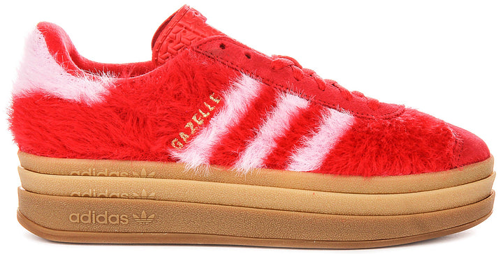 Adidas Gazelle Bold W in Rosso Rosa Fury per Donna
