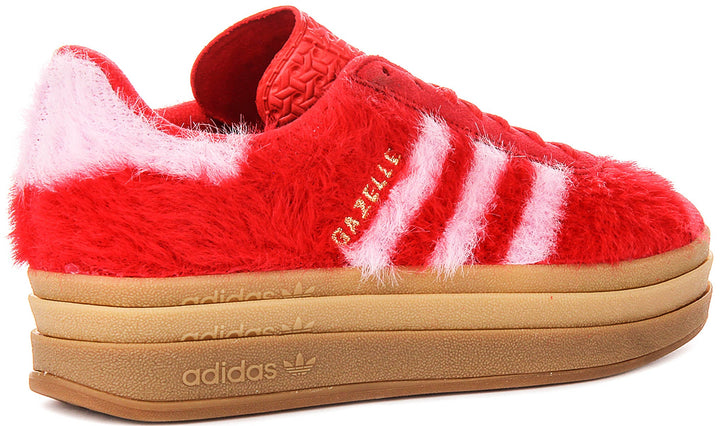 Adidas Gazelle Bold W in Rosso Rosa Fury per Donna