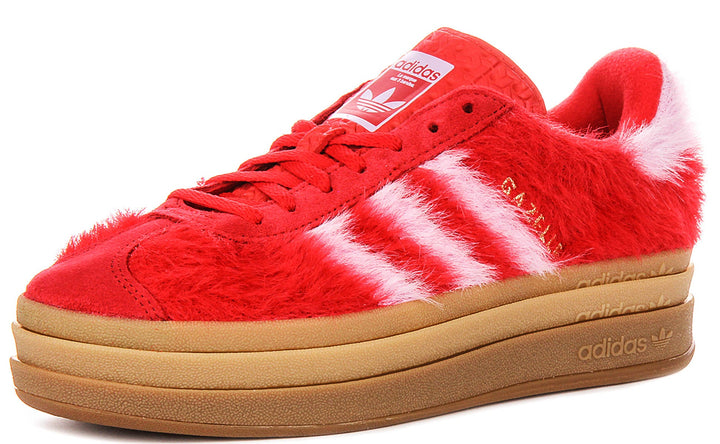 Adidas Gazelle Bold W in Rosso Rosa Fury per Donna