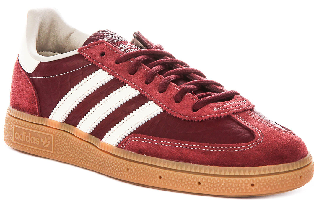 Adidas Handbal Spezial in rood krokodillenprint