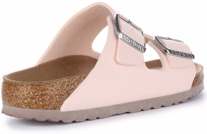 Birkenstock Arizona Sandali vegani in Birkibuc da donna rosa