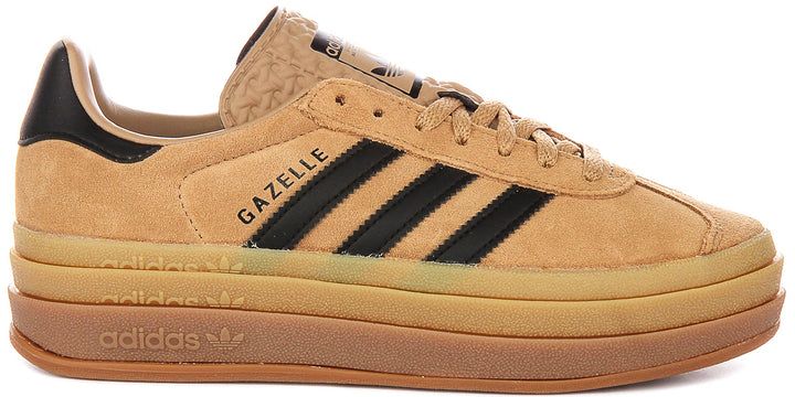 Adidas Gazelle Bold W in Tan per Donna