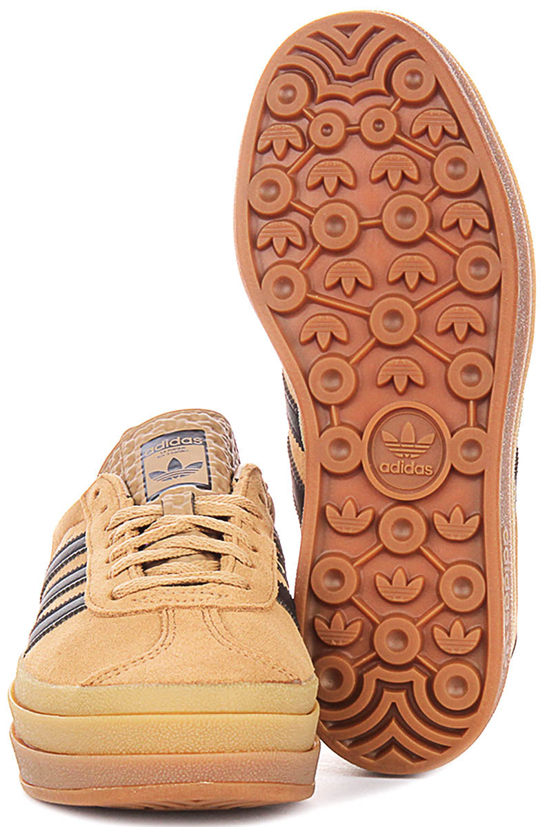 Adidas Gazelle Bold W in Tan per Donna