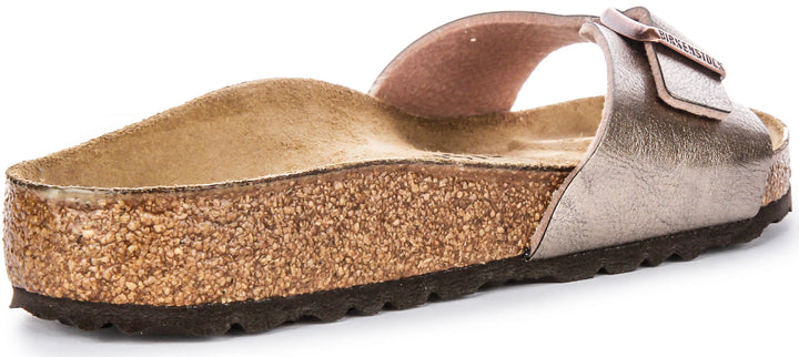 Birkenstock Madrid BF Sandali in Birko Flor da donna taupe